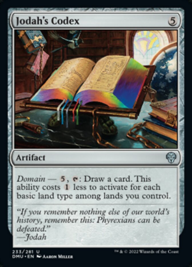 Jodah's Codex [Dominaria United] | Jack's On Queen