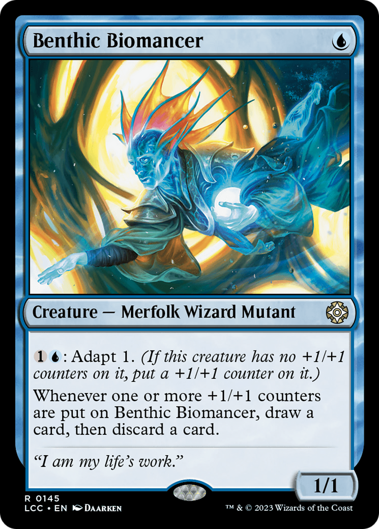 Benthic Biomancer [The Lost Caverns of Ixalan Commander] | Jack's On Queen