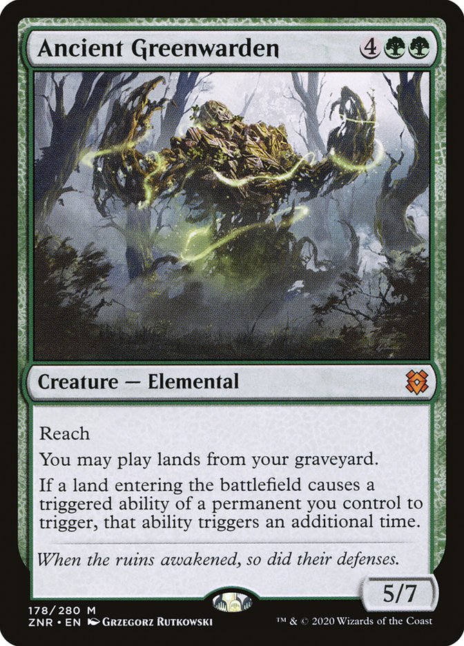 Ancient Greenwarden [Zendikar Rising] | Jack's On Queen