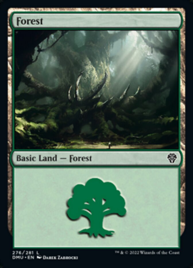Forest (276) [Dominaria United] | Jack's On Queen