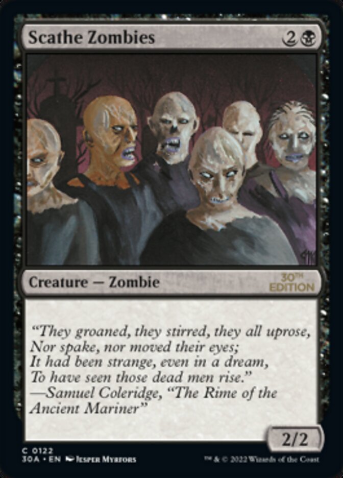 Scathe Zombies [30th Anniversary Edition] | Jack's On Queen