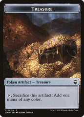 Rock // Treasure Token [Commander Legends Tokens] | Jack's On Queen
