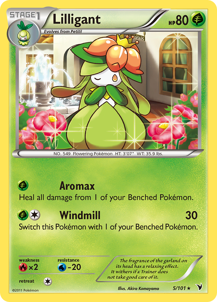 Lilligant (5/101) [Black & White: Noble Victories] | Jack's On Queen