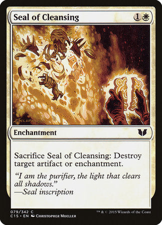 Seal of Cleansing [Commander 2015] | Jack's On Queen