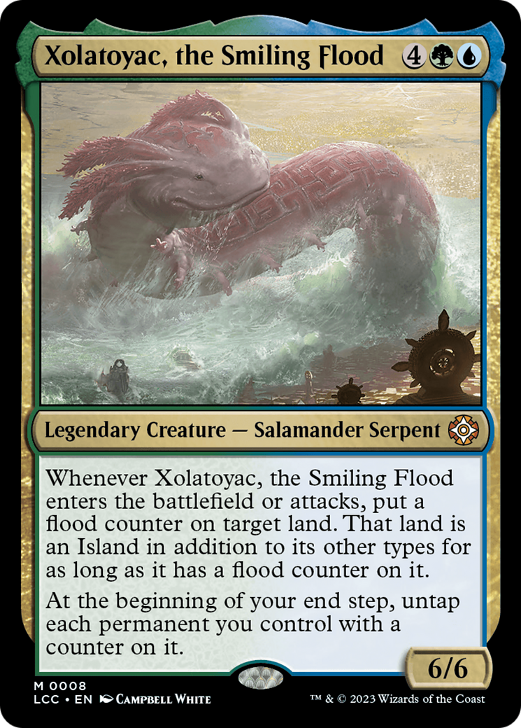 Xolatoyac, the Smiling Flood [The Lost Caverns of Ixalan Commander] | Jack's On Queen