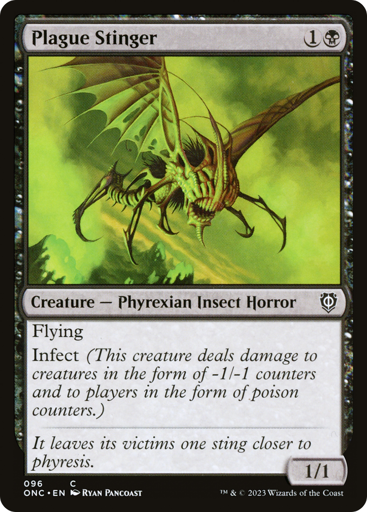 Plague Stinger [Phyrexia: All Will Be One Commander] | Jack's On Queen