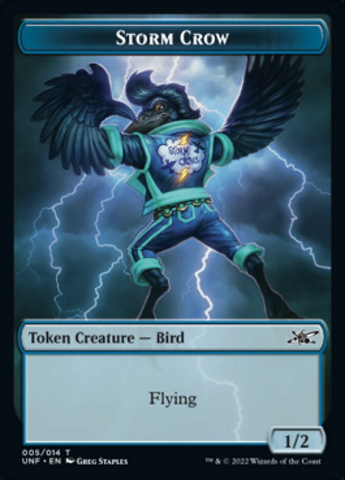 Storm Crow Token [Unfinity Tokens] | Jack's On Queen