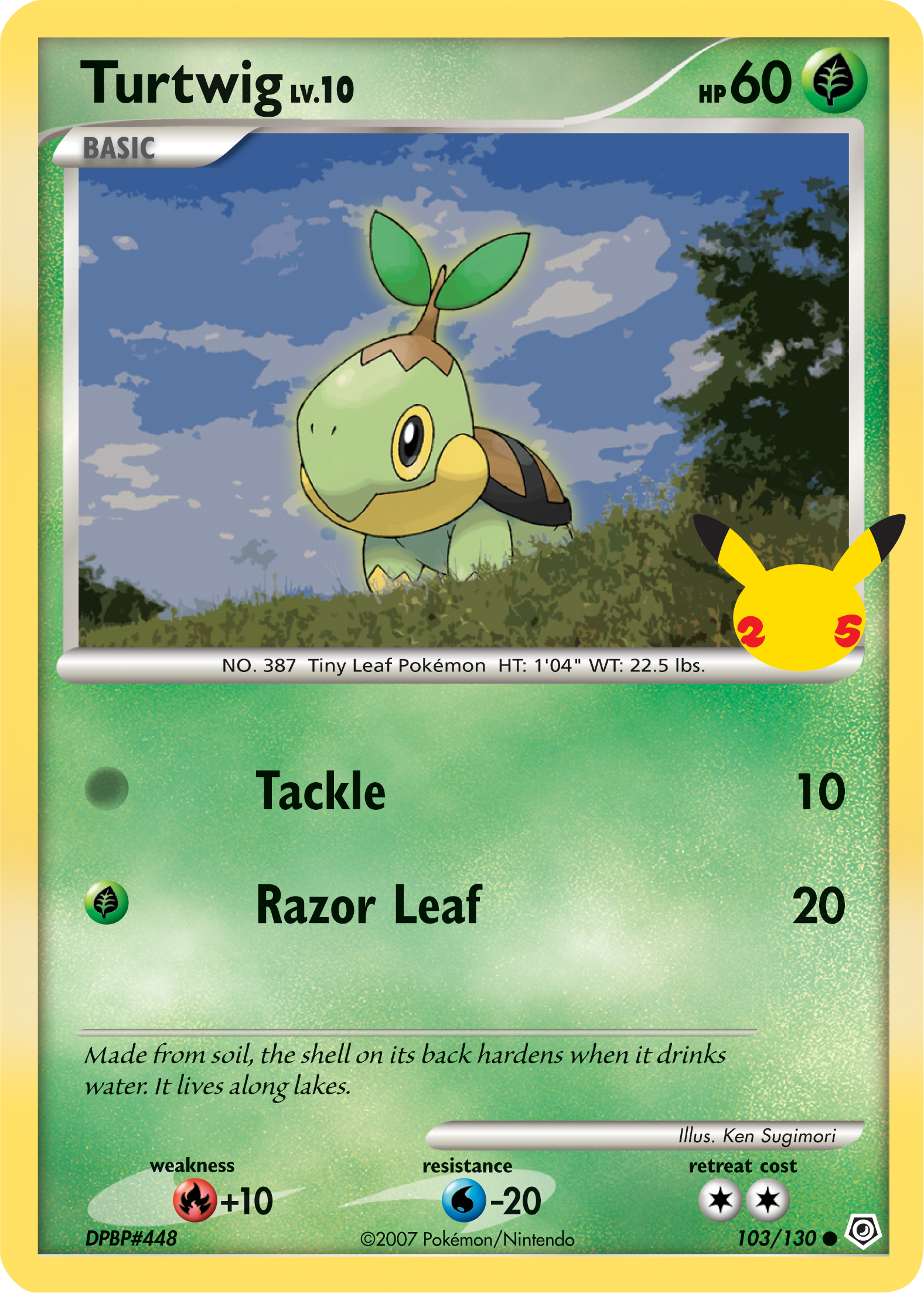 Turtwig (103/130) [First Partner Pack] | Jack's On Queen
