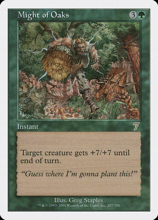 Might of Oaks [Seventh Edition] | Jack's On Queen