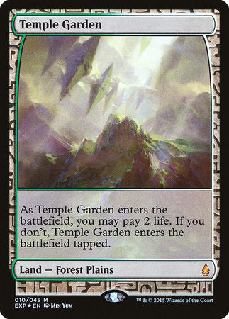 Temple Garden [Zendikar Expeditions] | Jack's On Queen