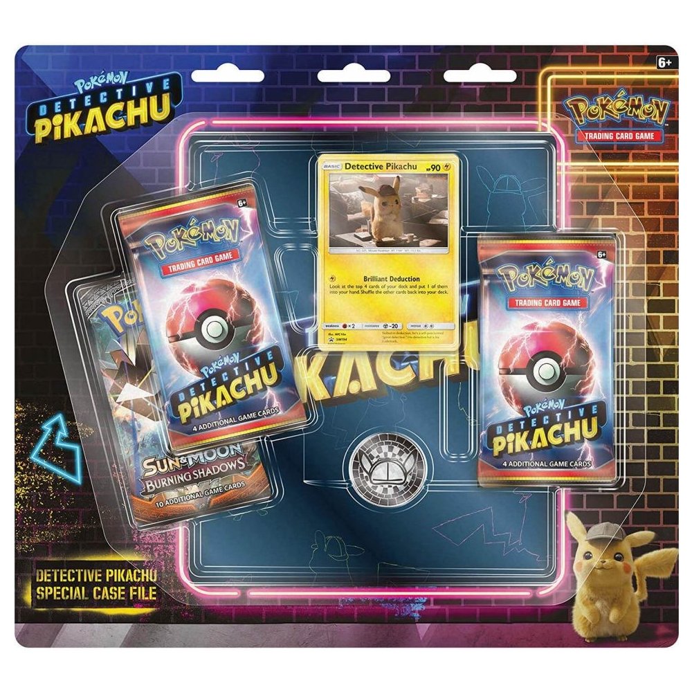 Detective Pikachu - 3-Pack Blister (Special Case File) | Jack's On Queen
