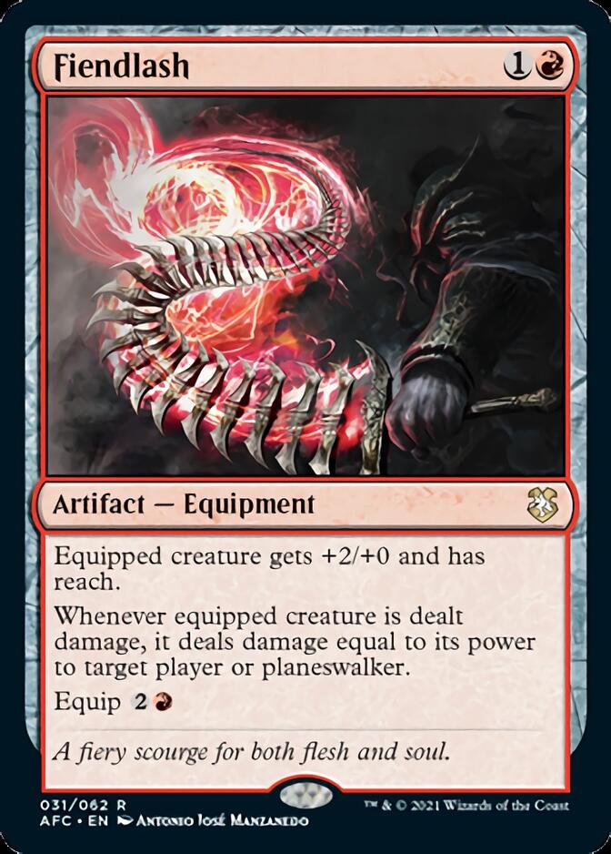 Fiendlash [Dungeons & Dragons: Adventures in the Forgotten Realms Commander] | Jack's On Queen