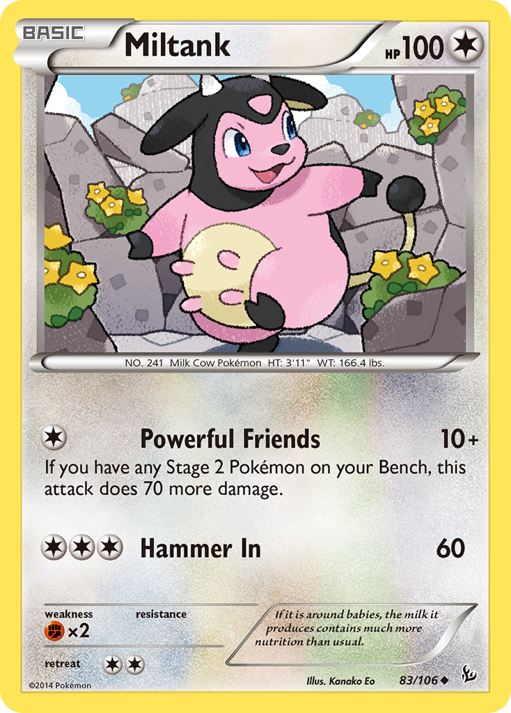 Miltank (83/106) [XY: Flashfire] | Jack's On Queen