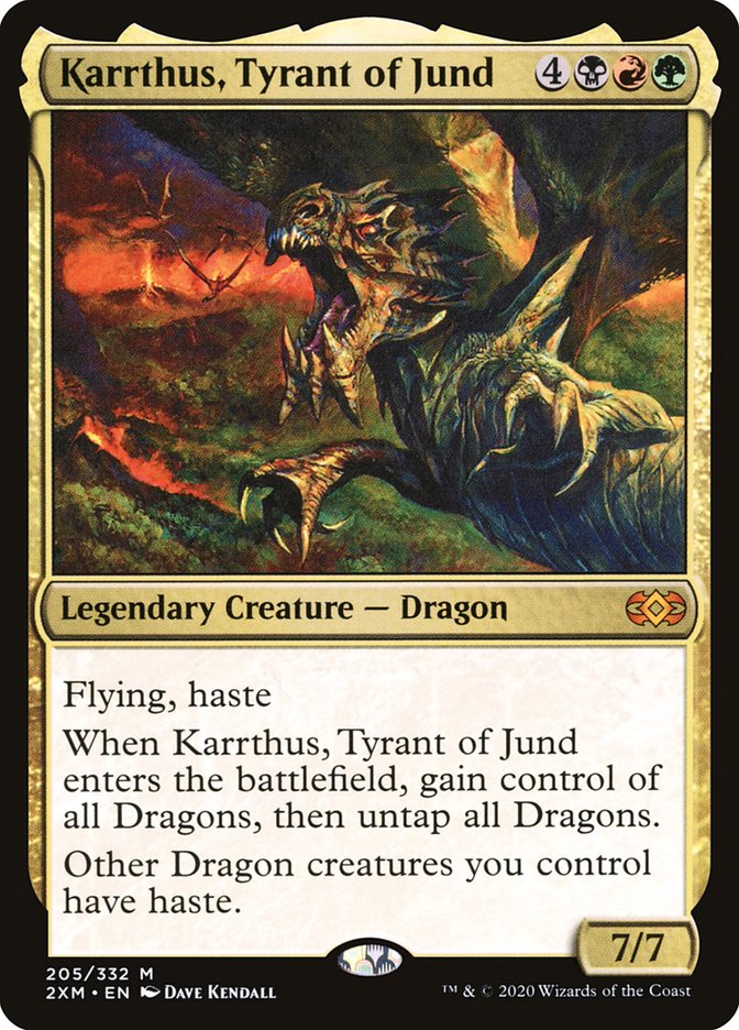 Karrthus, Tyrant of Jund [Double Masters] | Jack's On Queen