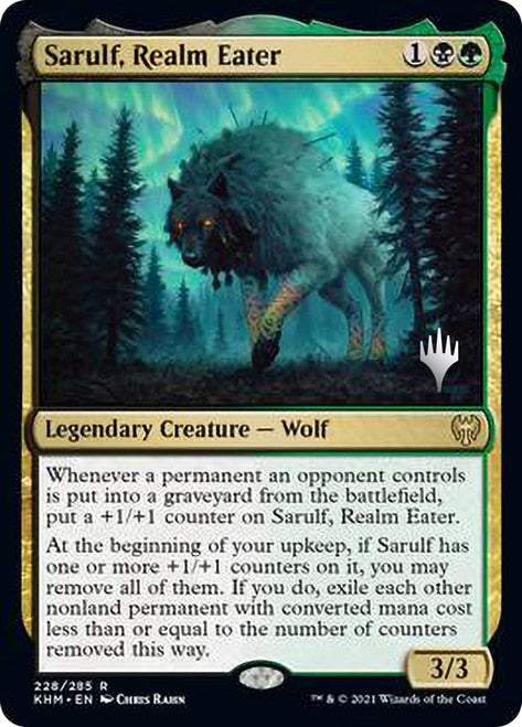 Sarulf, Realm Eater [Kaldheim Promo Pack] | Jack's On Queen