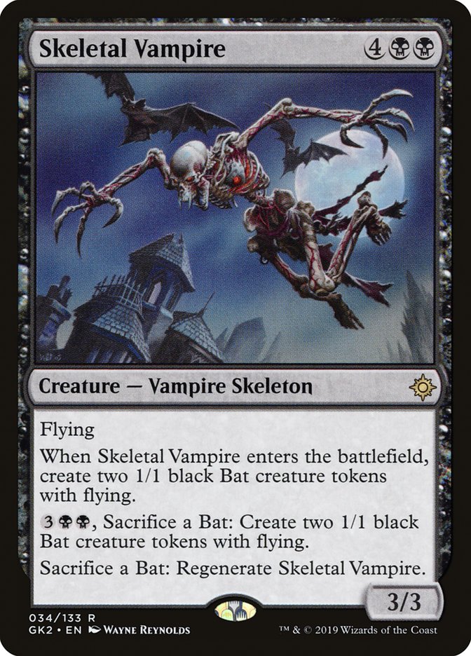 Skeletal Vampire [Ravnica Allegiance Guild Kit] | Jack's On Queen