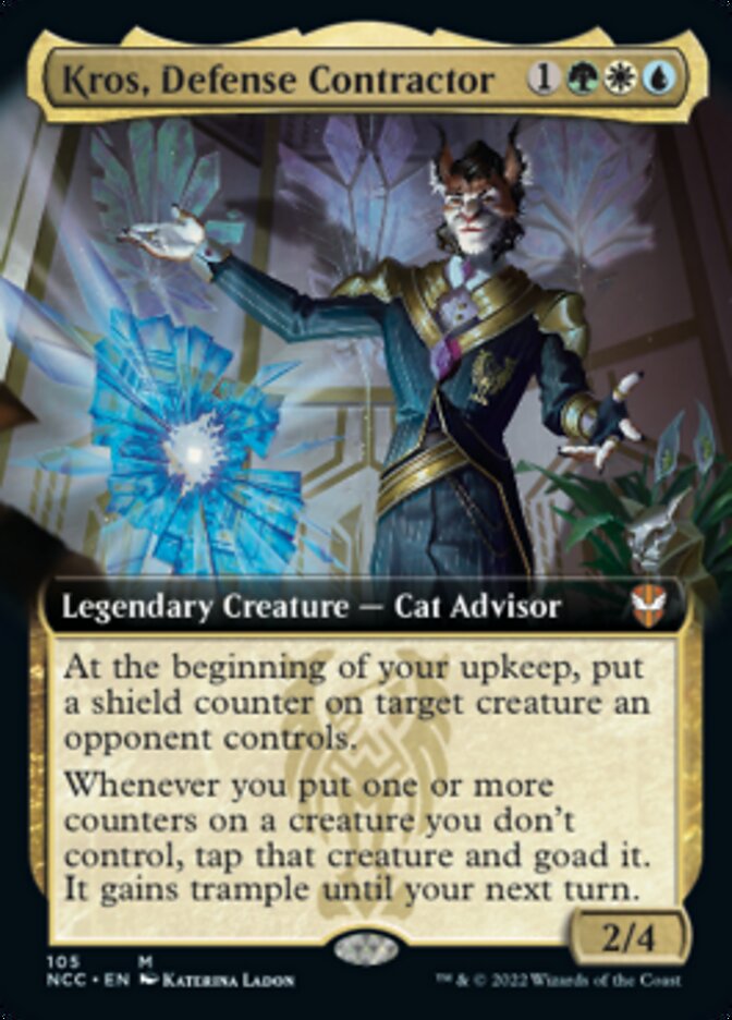 Kros, Defense Contractor (Extended Art) [Streets of New Capenna Commander] | Jack's On Queen