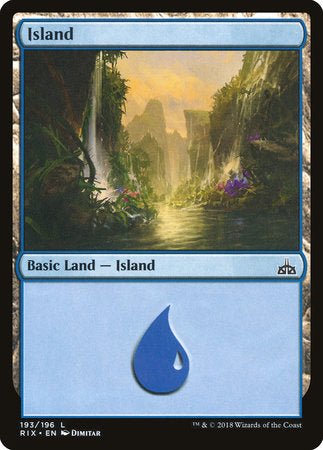 Island [Rivals of Ixalan] | Jack's On Queen