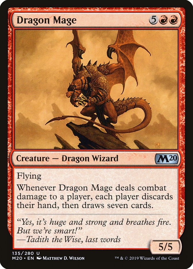 Dragon Mage [Core Set 2020] | Jack's On Queen