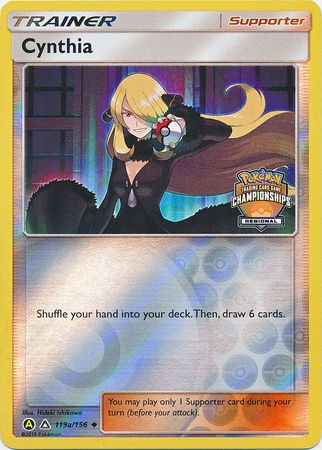 Cynthia (119a/156) (Regional Championship Promo) [Sun & Moon: Ultra Prism] | Jack's On Queen