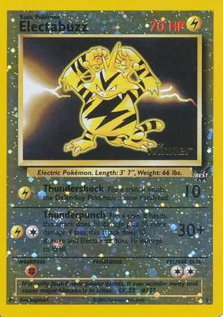 Electabuzz (1) (Winner) [Best of Promos] | Jack's On Queen