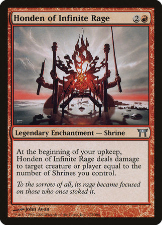 Honden of Infinite Rage [Champions of Kamigawa] | Jack's On Queen