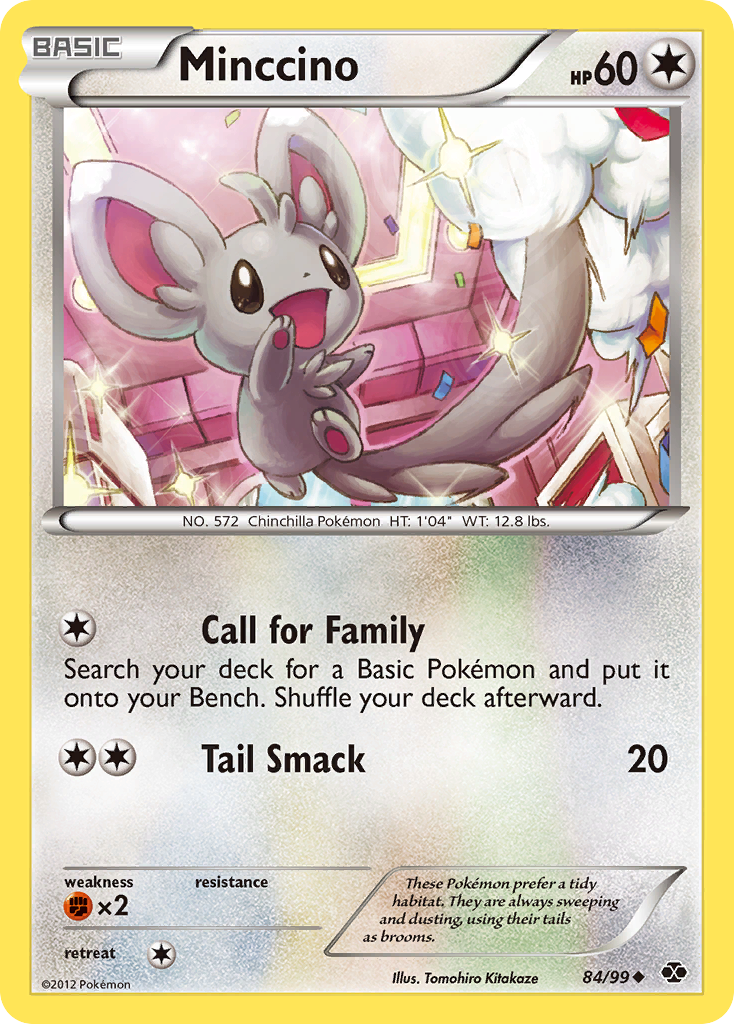 Minccino (84/99) [Black & White: Next Destinies] | Jack's On Queen