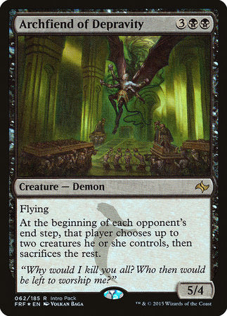 Archfiend of Depravity [Fate Reforged Promos] | Jack's On Queen