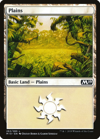 Plains (262) [Core Set 2019] | Jack's On Queen