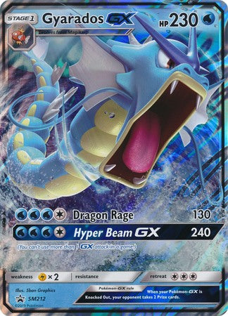 Gyarados GX (SM212) (Jumbo Card) [Sun & Moon: Black Star Promos] | Jack's On Queen