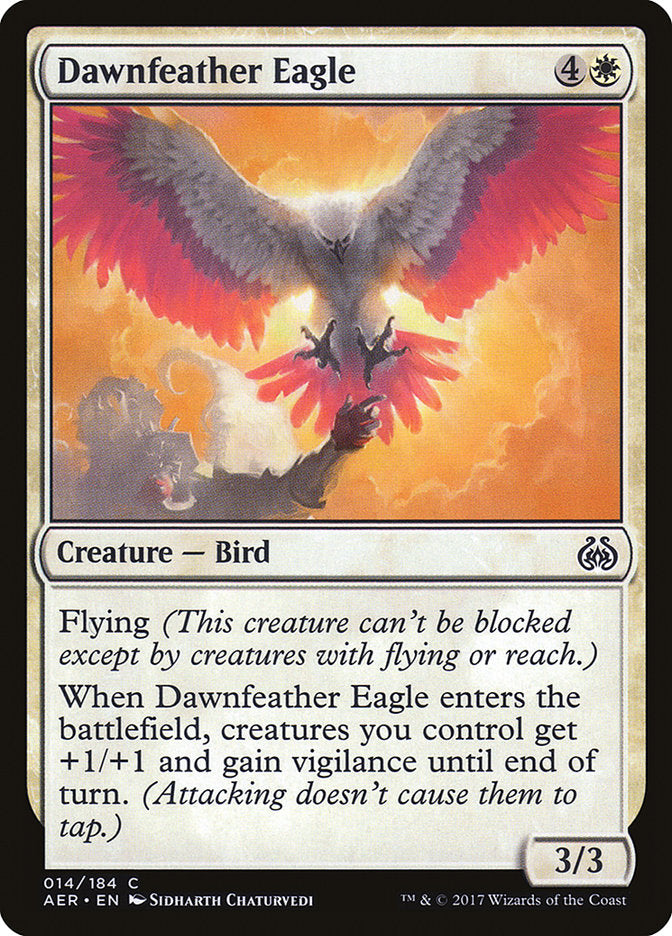 Dawnfeather Eagle (Intro Pack) [Aether Revolt Promos] | Jack's On Queen