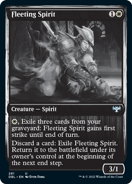 Fleeting Spirit [Innistrad: Double Feature] | Jack's On Queen