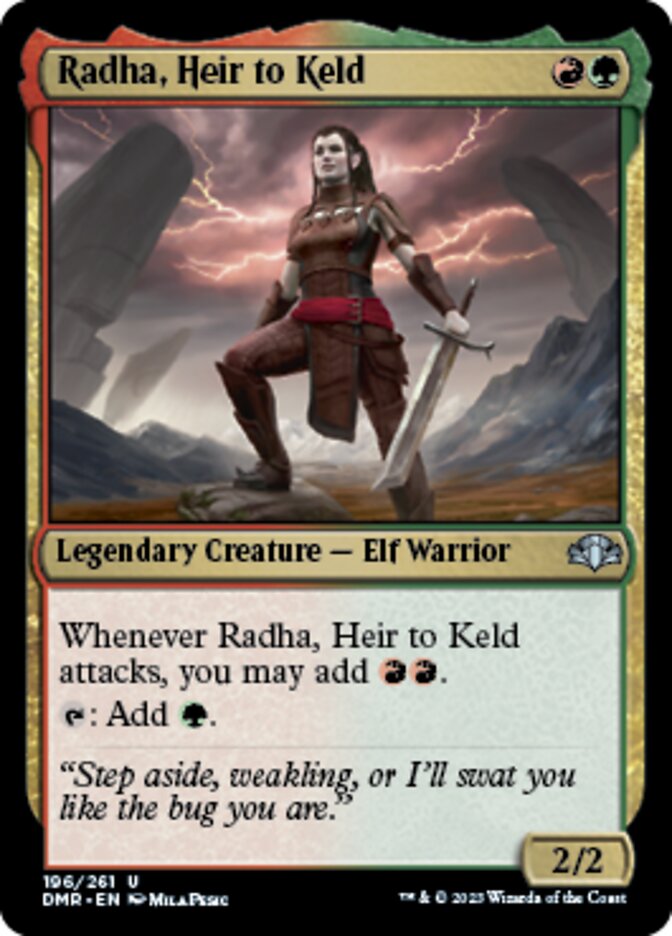 Radha, Heir to Keld [Dominaria Remastered] | Jack's On Queen