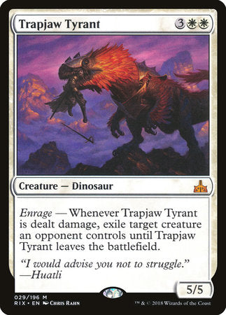 Trapjaw Tyrant [Rivals of Ixalan] | Jack's On Queen