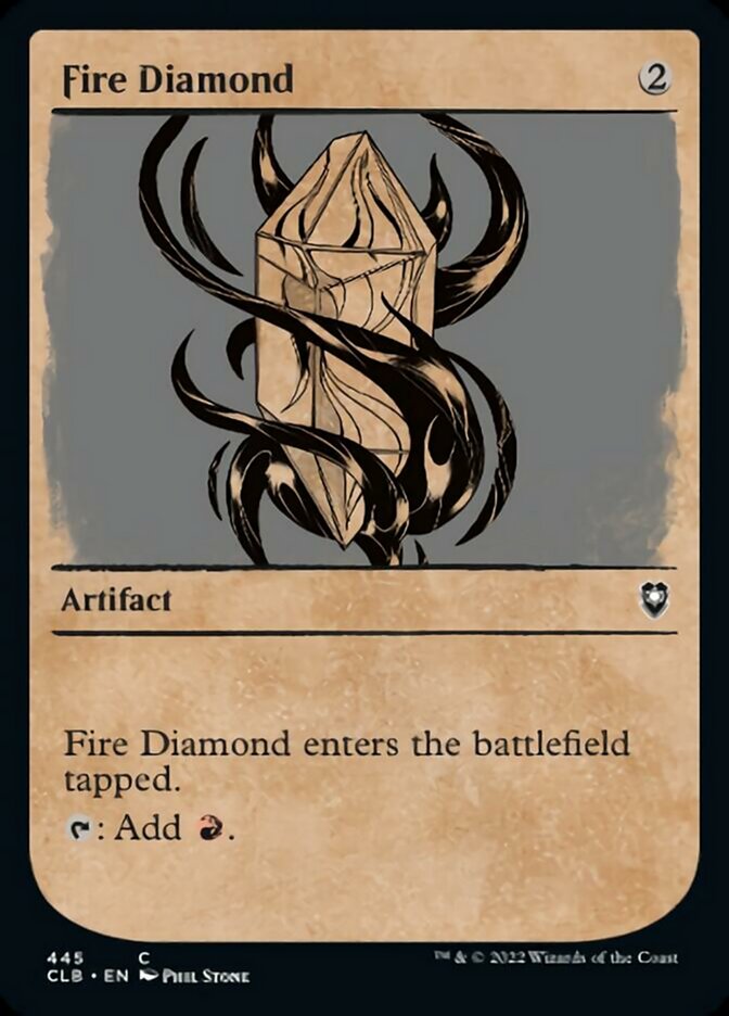 Fire Diamond (Showcase) [Commander Legends: Battle for Baldur's Gate] | Jack's On Queen