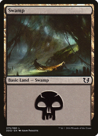 Swamp (75) [Duel Decks: Blessed vs. Cursed] | Jack's On Queen