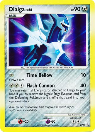 Dialga (DP26) (Jumbo Card) [Diamond & Pearl: Black Star Promos] | Jack's On Queen