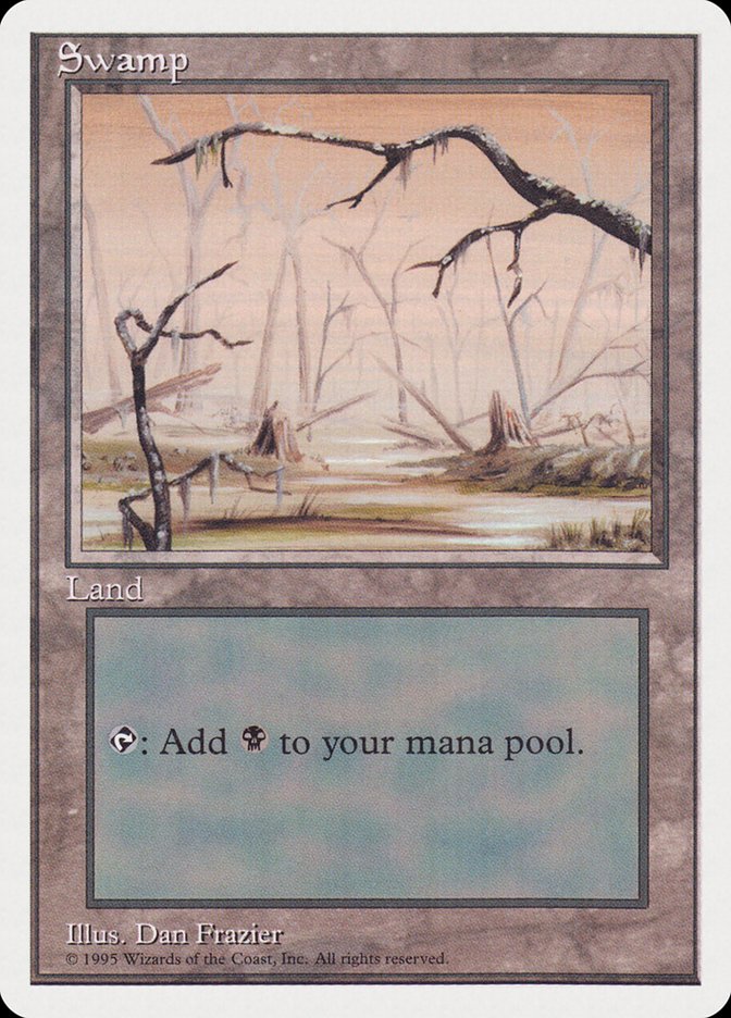 Swamp (Orange Background) [Rivals Quick Start Set] | Jack's On Queen