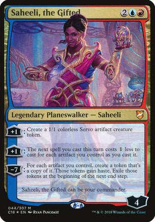 Saheeli, the Gifted (Commander 2018) [Commander 2018 Oversized] | Jack's On Queen