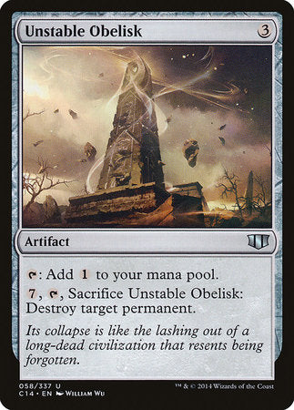 Unstable Obelisk [Commander 2014] | Jack's On Queen