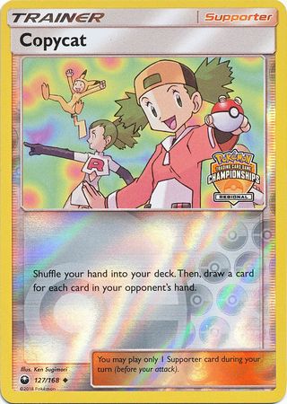 Copycat (127/168) (Regional Championship Promo) [Sun & Moon: Celestial Storm] | Jack's On Queen