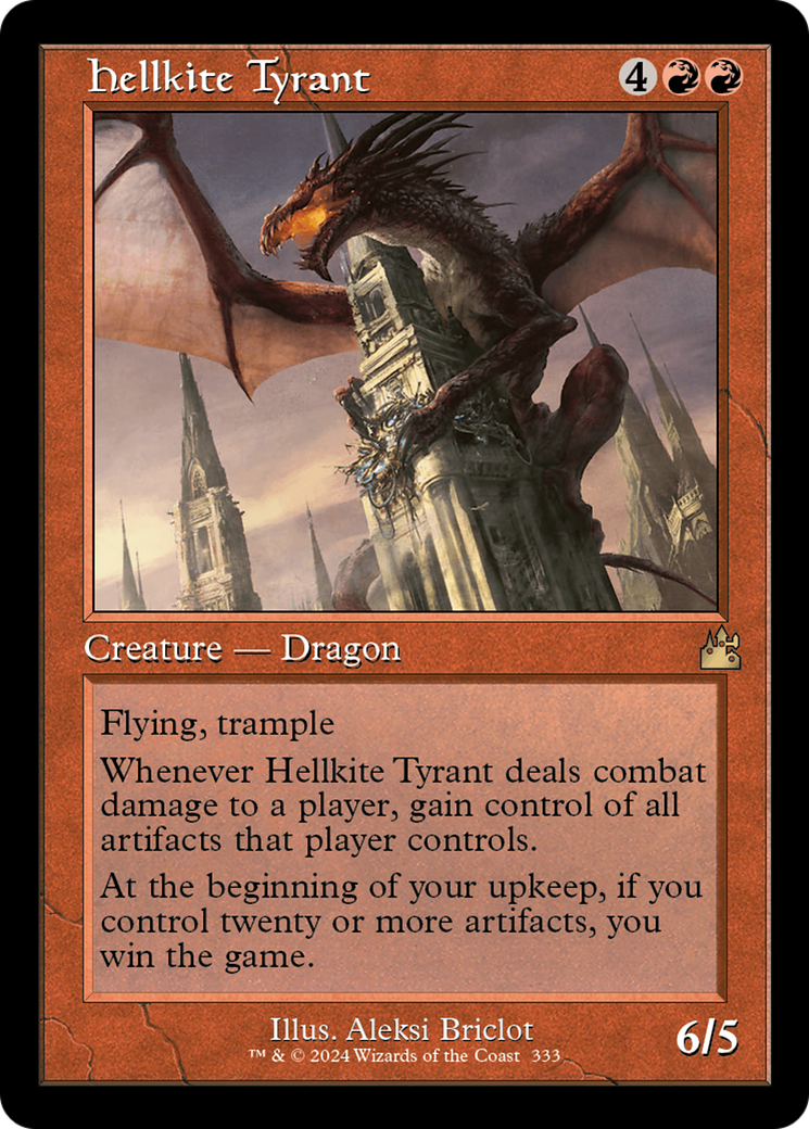 Hellkite Tyrant (Retro Frame) [Ravnica Remastered] | Jack's On Queen
