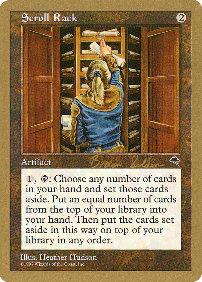 Scroll Rack (Brian Selden) [World Championship Decks 1998] | Jack's On Queen