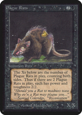 Plague Rats [Limited Edition Alpha] | Jack's On Queen