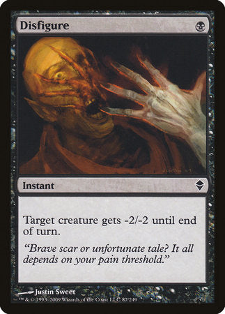 Disfigure [Zendikar] | Jack's On Queen