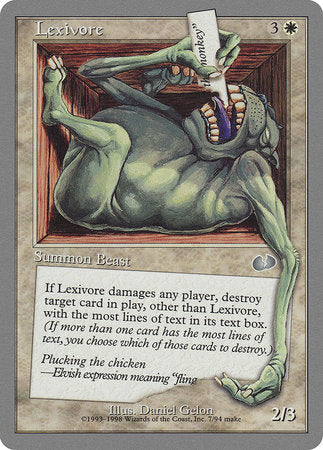Lexivore [Unglued] | Jack's On Queen