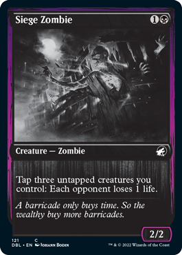 Siege Zombie [Innistrad: Double Feature] | Jack's On Queen