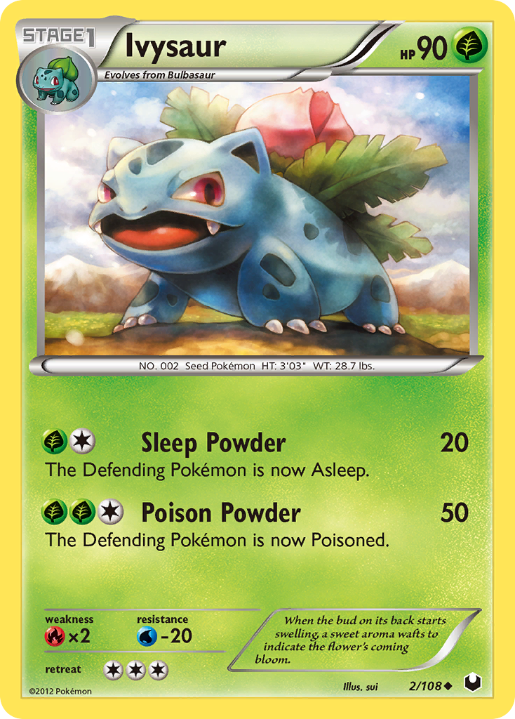 Ivysaur (2/108) [Black & White: Dark Explorers] | Jack's On Queen