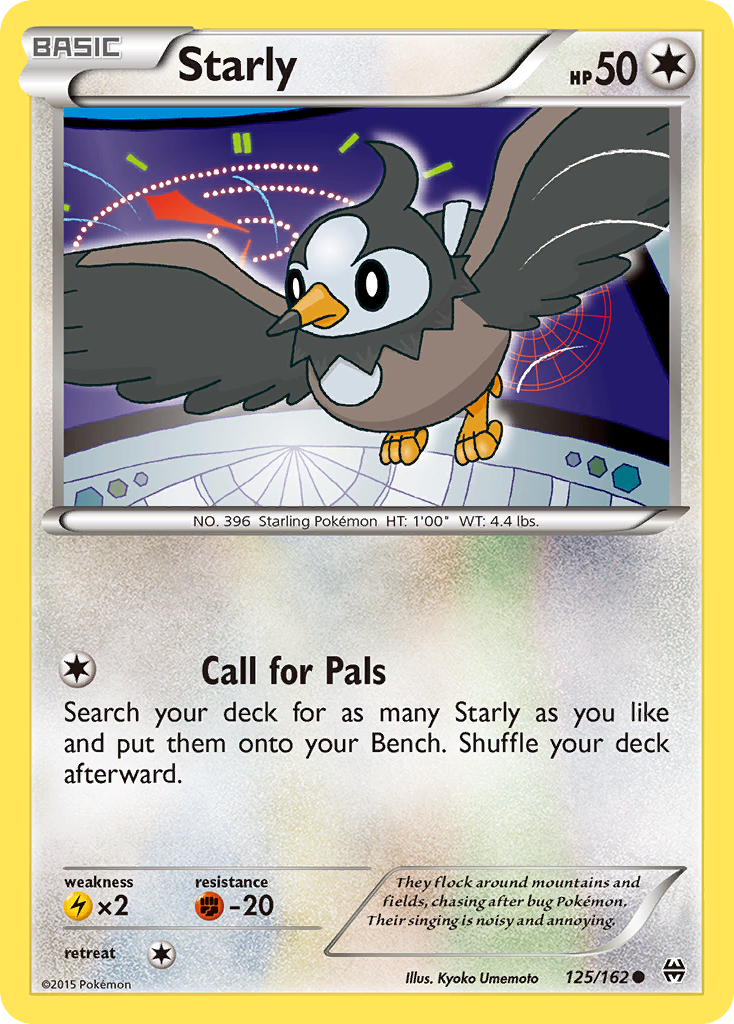 Starly (125/162) [XY: BREAKthrough] | Jack's On Queen