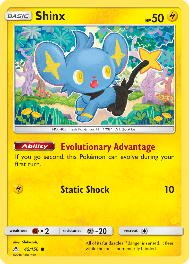 Shinx (45/156) [Sun & Moon: Ultra Prism] | Jack's On Queen